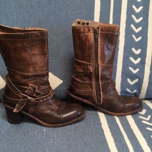 Bed Stu handmade leather boots
